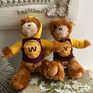 WASHINGTON Commanders Football Bear Bundle FREE!!!